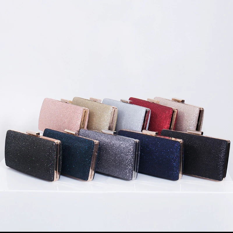 New Year Luxury Designer Handbag Champagne Purses Evening Clutch Retro Bling Shoulder Crossbody Bag for Wedding 2023 Wholesale