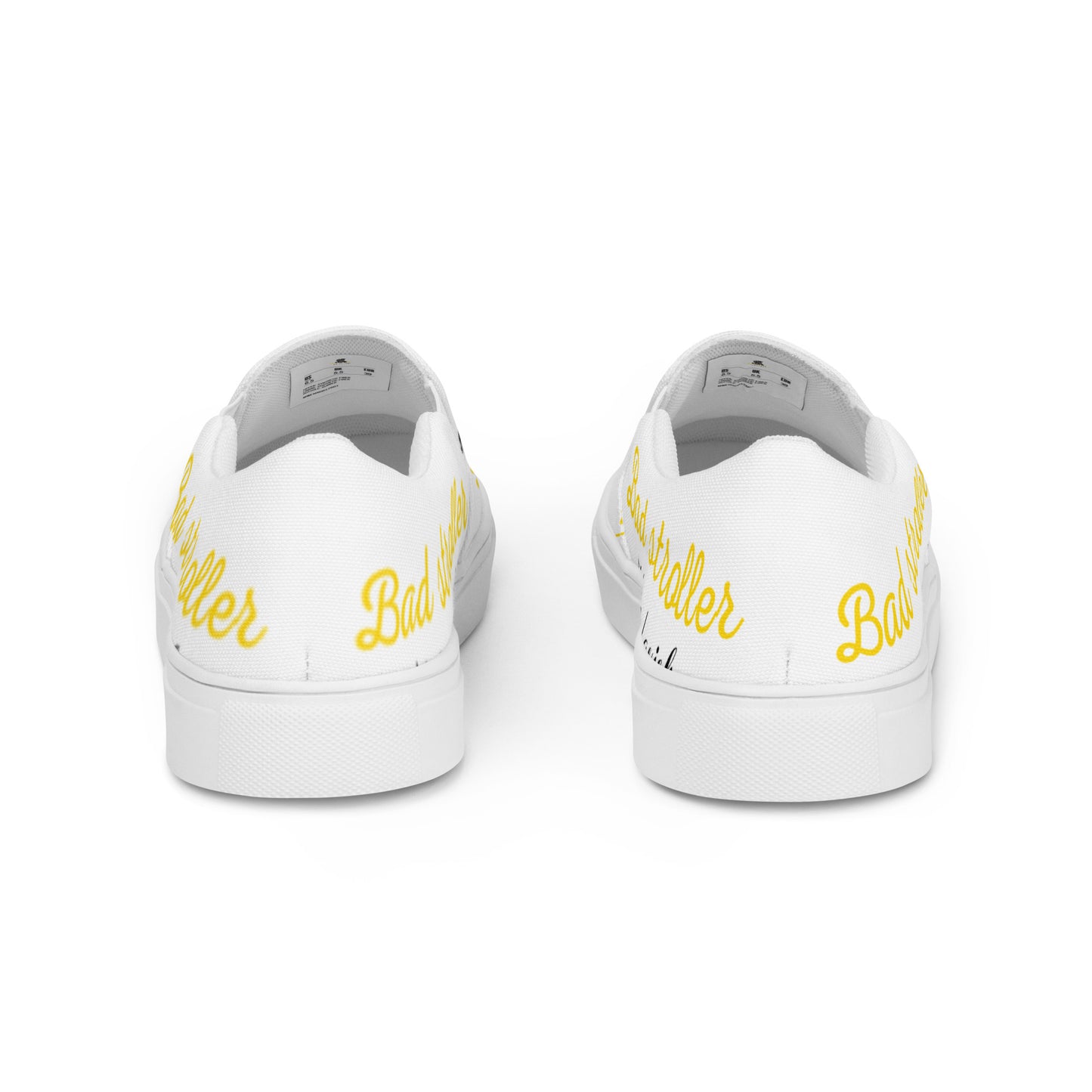 Bad stroller Men’s slip-on canvas shoes