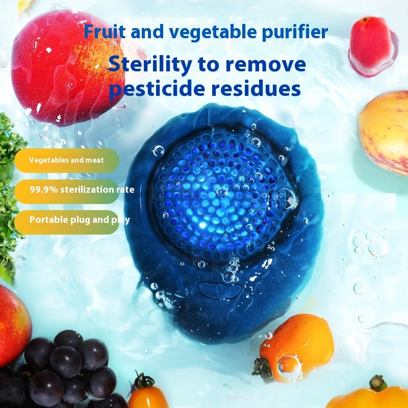 Fruit And Vegetable Purifier Household Fruit Pesticide Removal Sterilization Washing Machine Automatic Dish-washing