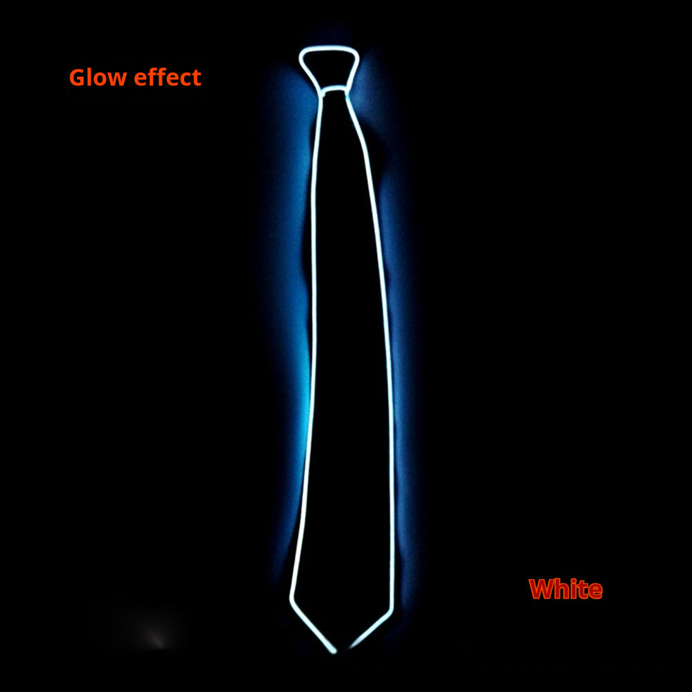 LED Luminous Multicolor Optional Tie Night Bar Personality Matching Carnival Ball Garment