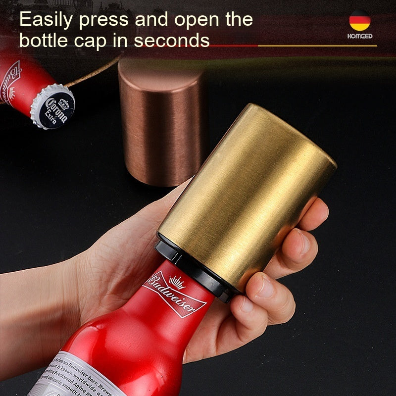 Creative Household Stainless Steel Multi-function Beer Bottle Opener