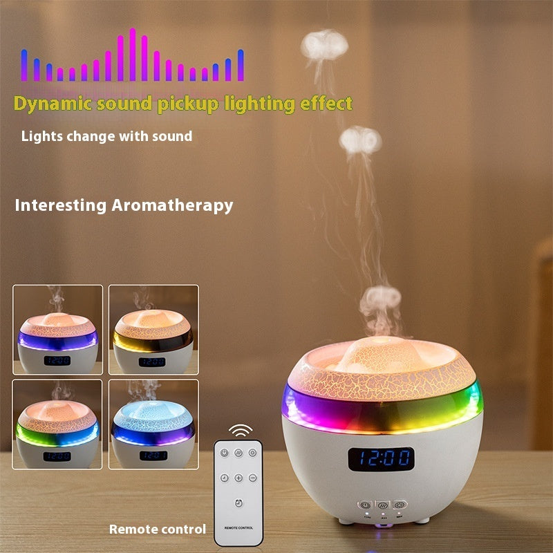 Jellyfish Humidifier Pickup Aroma Diffuser Household Ultrasonic Humidifier Color Aromatherapy Machine Home Supplies