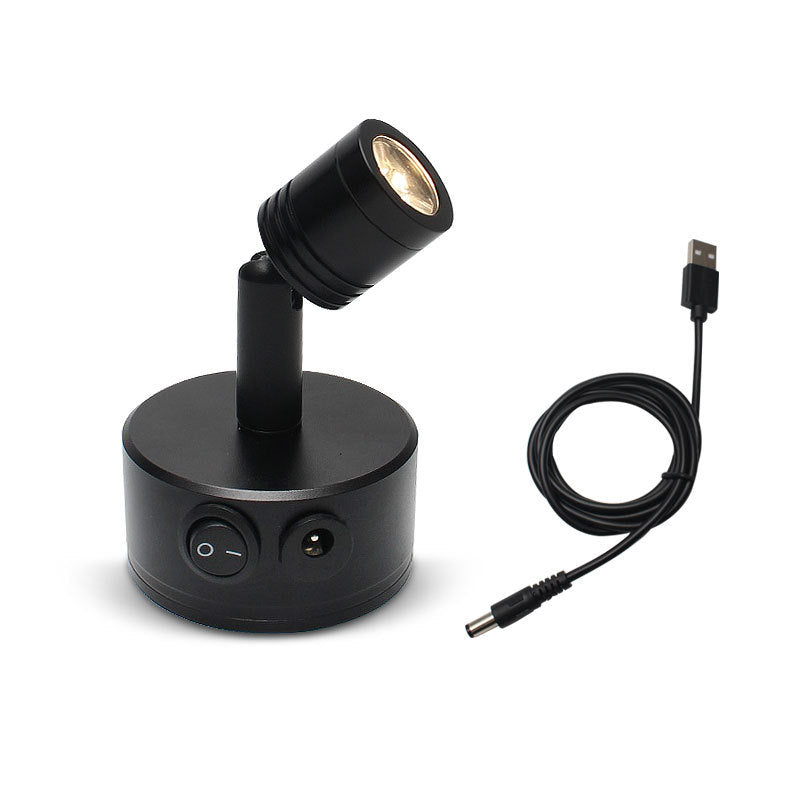 Rechargeable LED Small Spotlight Exhibition Spotlight 3W