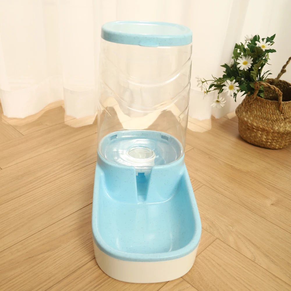 HOOPET Pet Automatic Feeding Bowls Dog Food Feeder Cat Water Feeder Large Capacity Food Water Dispenser Large Capacity Pet Bowls