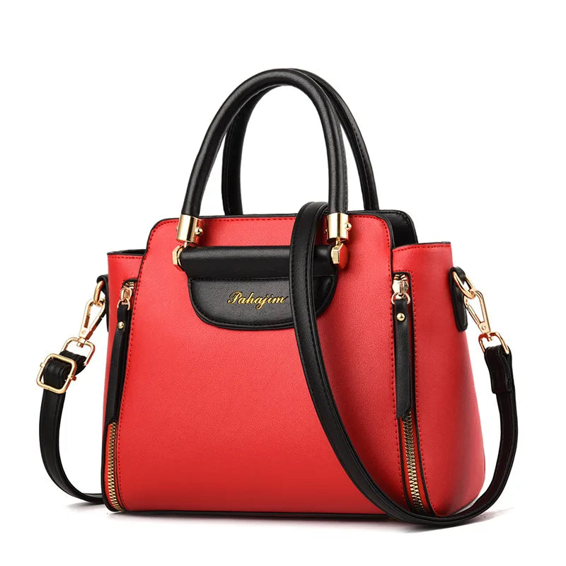 New Arrival Women's Bag 2024 New Fashion Contrast Handbag With Large Capacity One Shoulder Crossbody Bag