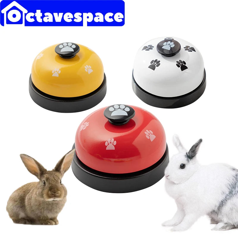 Rabbit Training Toys Rabbit Game Training Bell Small Pet Interactive Fun Toy Dwarf Grinding Reward Bunny Accessories Pet