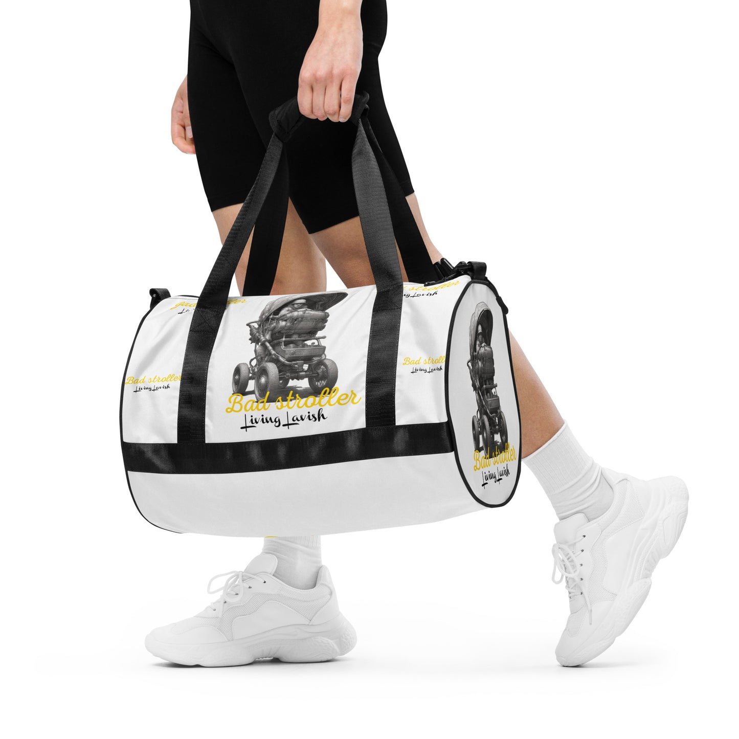 Bad stroller All-over print gym bag