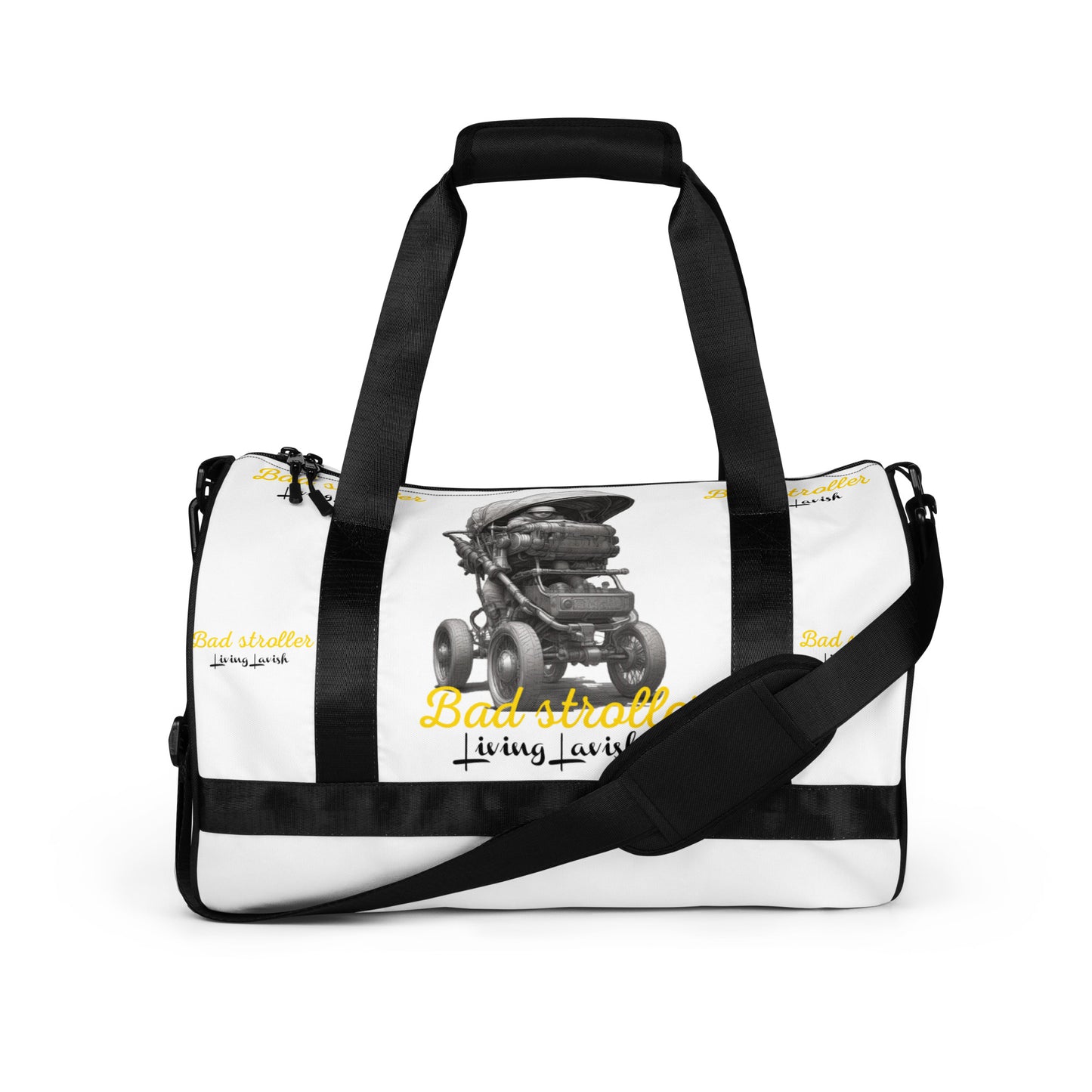 Bad stroller All-over print gym bag