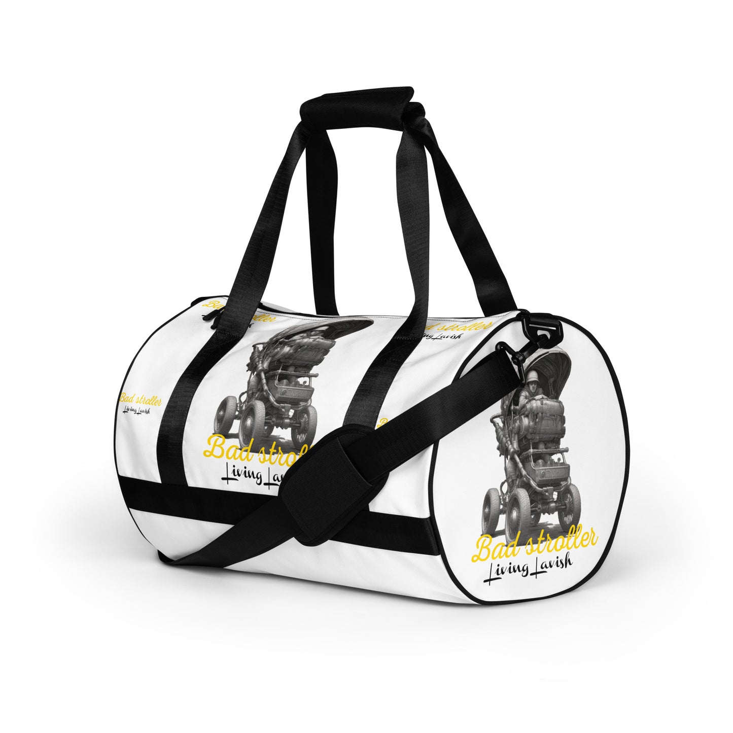 Bad stroller All-over print gym bag