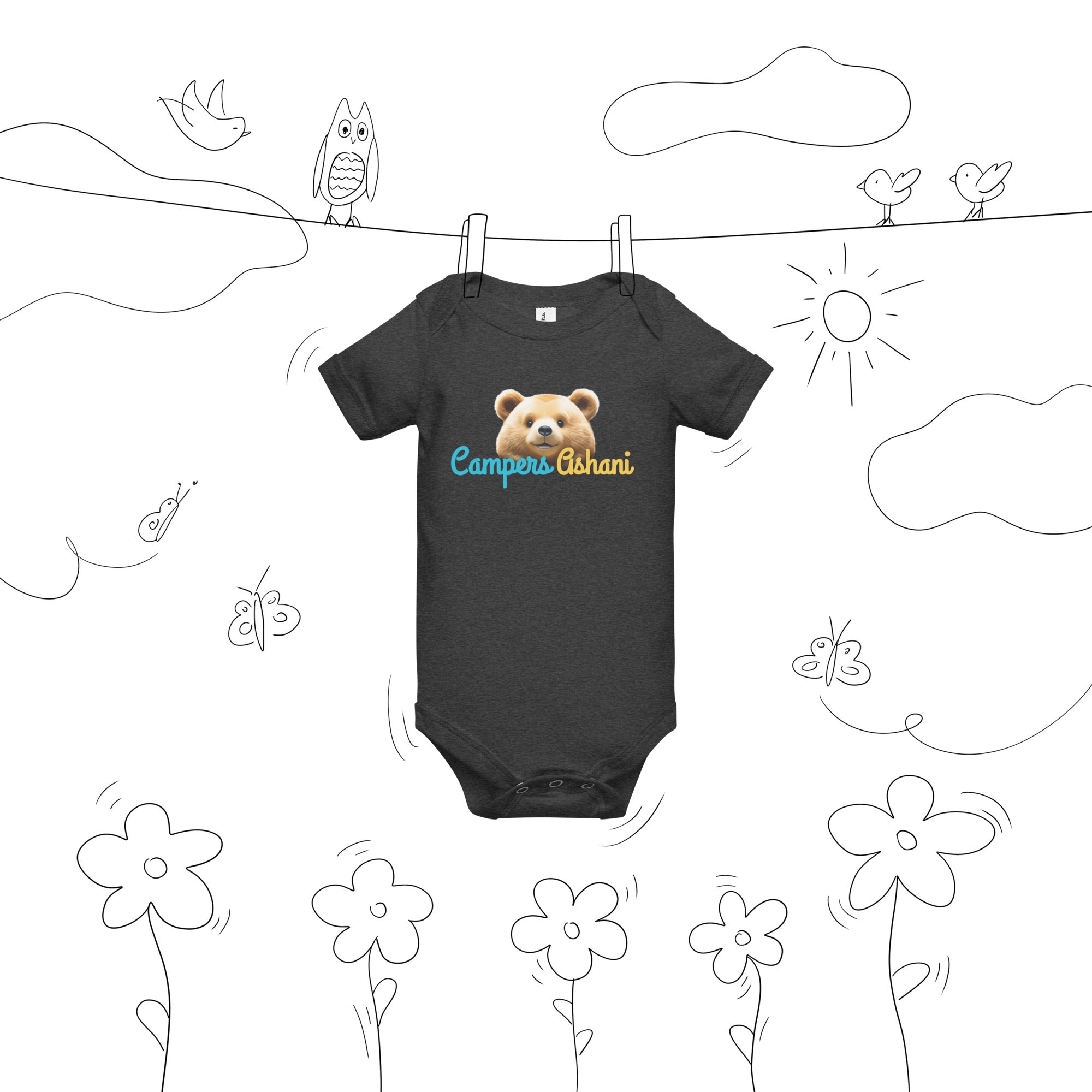 Campers Ashani Baby short sleeve one piece