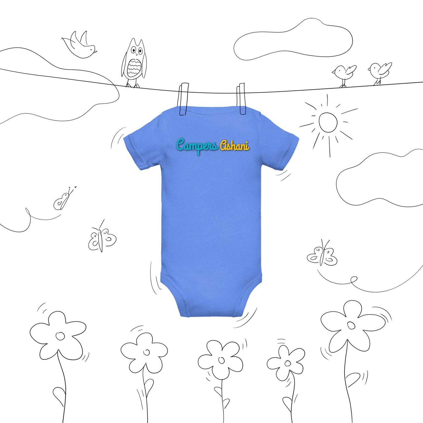 Campers Ashani Baby short sleeve one piece