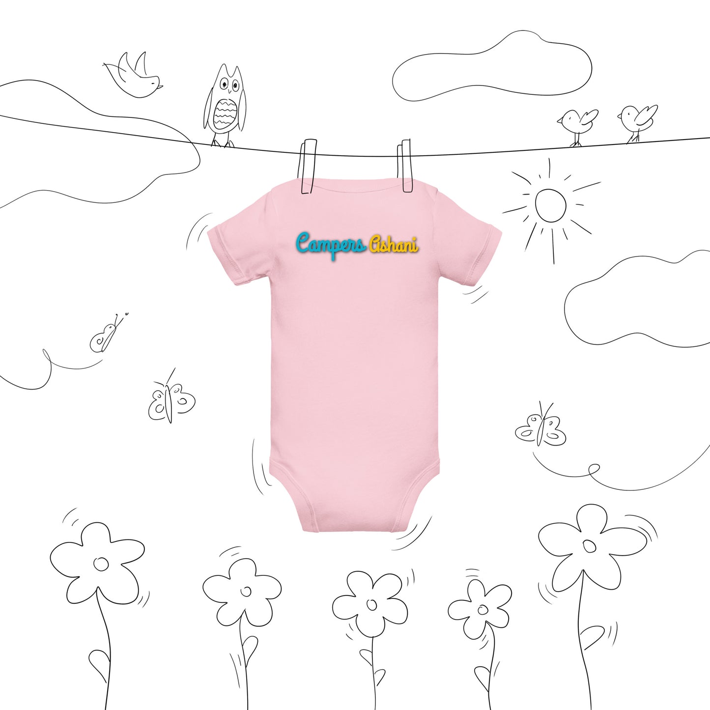 Campers Ashani Baby short sleeve one piece