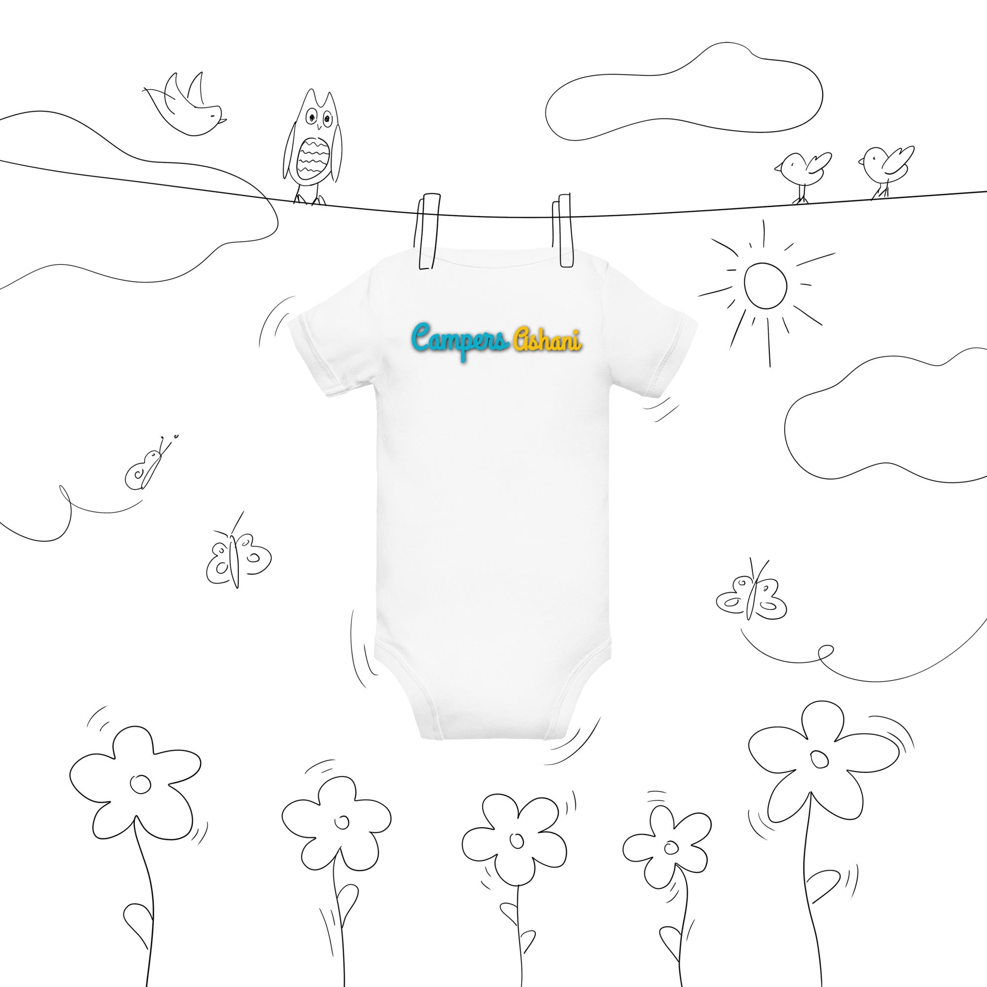 Campers Ashani Baby short sleeve one piece