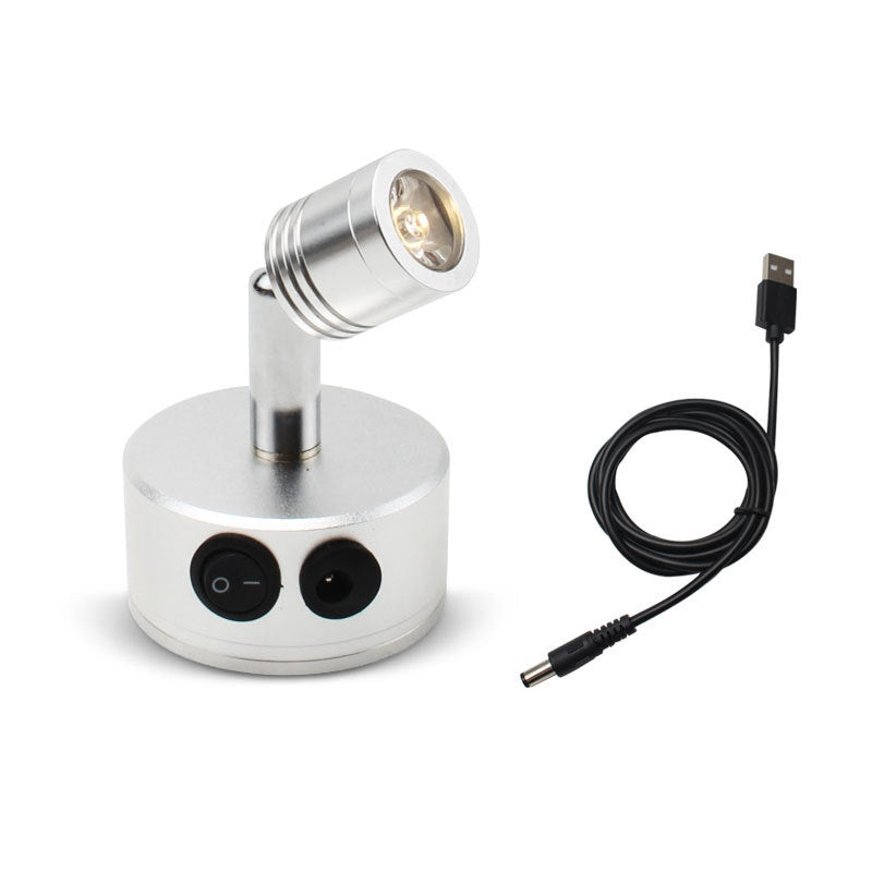 Rechargeable LED Small Spotlight Exhibition Spotlight 3W