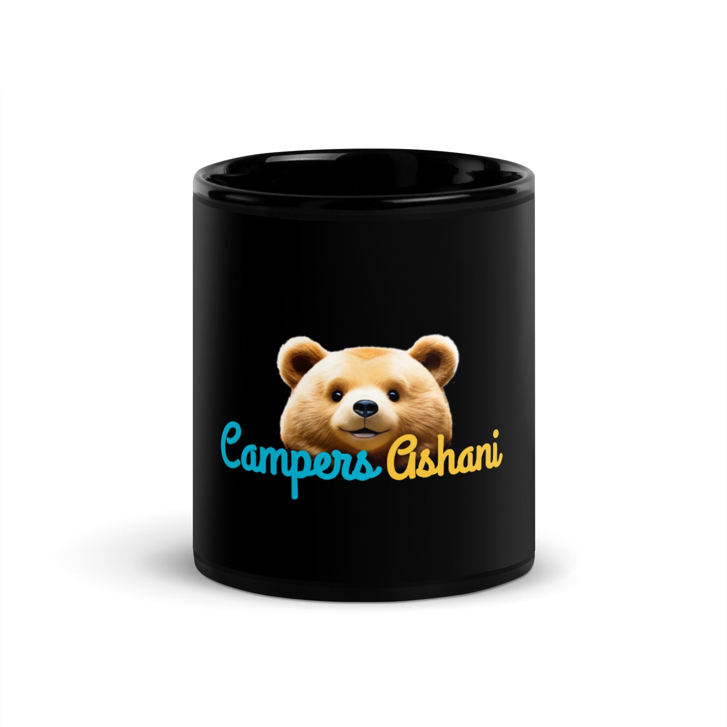 Campers Ashani Black Glossy Mug