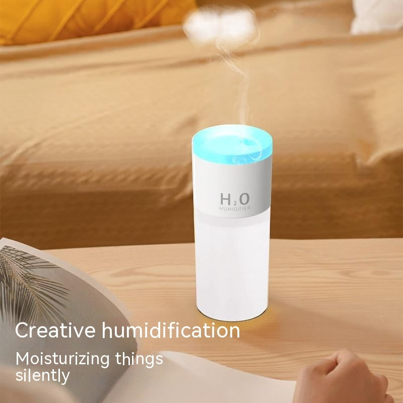 Indoor Air Humidifier Car Spit Circle Jellyfish Spray Bedroom Seven-color Night Light Creative Gift Aroma Diffuser