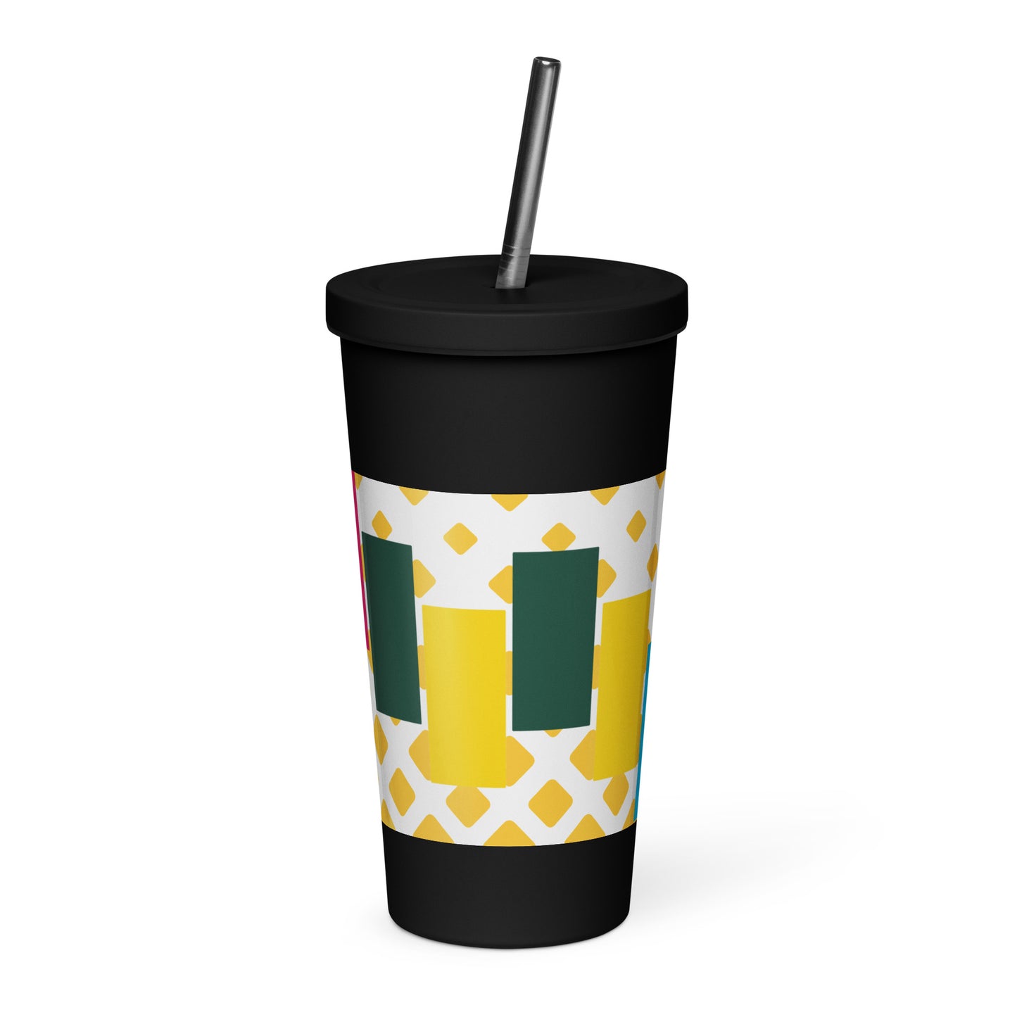 The Lord's Empire Insulated tumbler with a straw