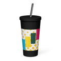 The Lord's Empire Insulated tumbler with a straw
