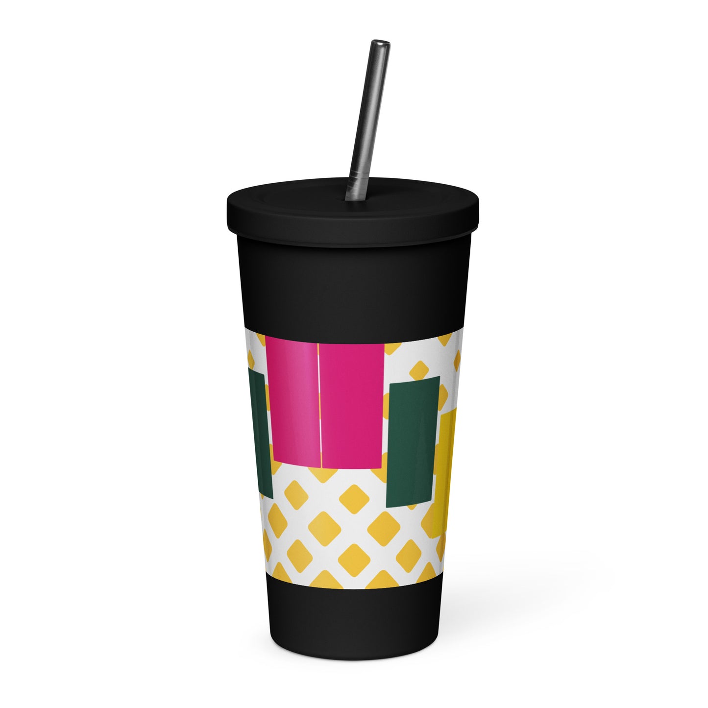 The Lord's Empire Insulated tumbler with a straw