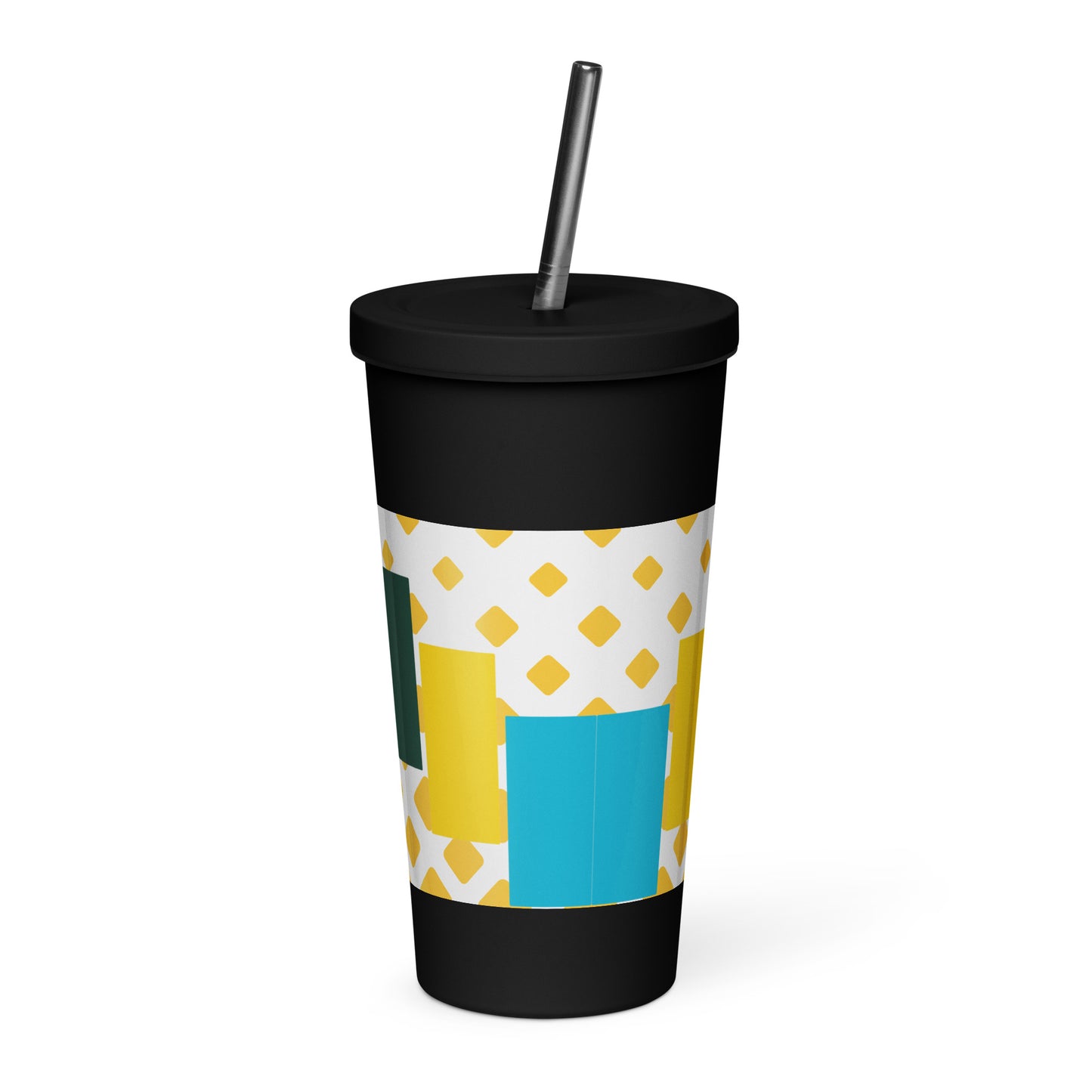 The Lord's Empire Insulated tumbler with a straw