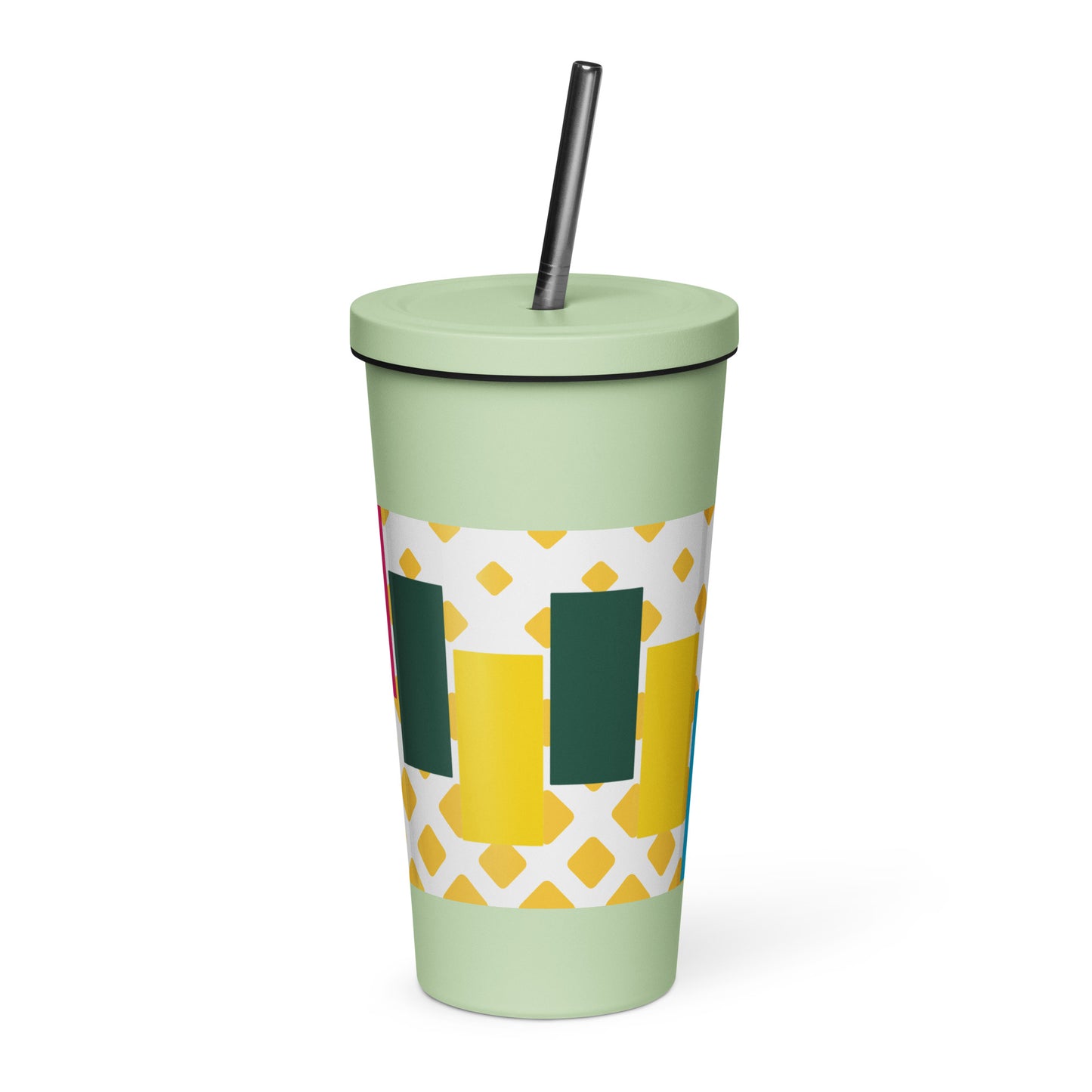 The Lord's Empire Insulated tumbler with a straw