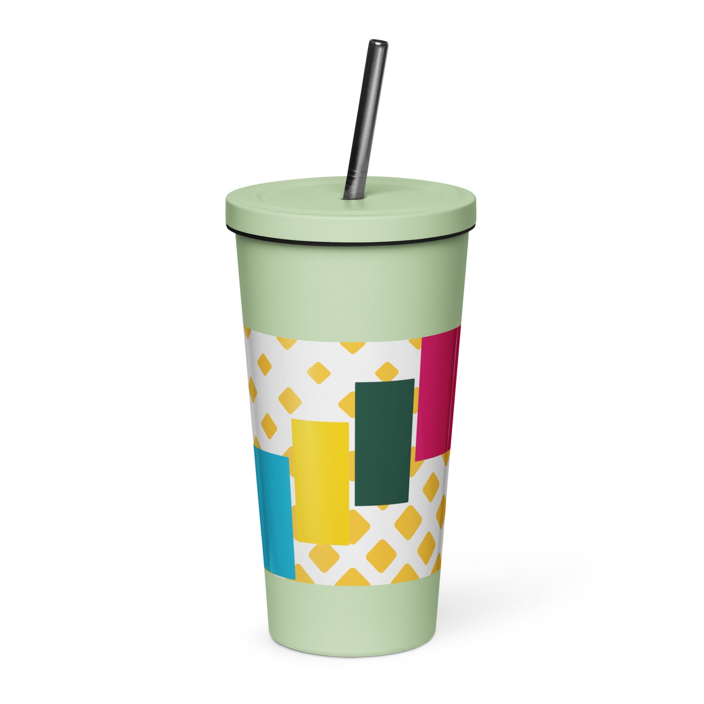 The Lord's Empire Insulated tumbler with a straw