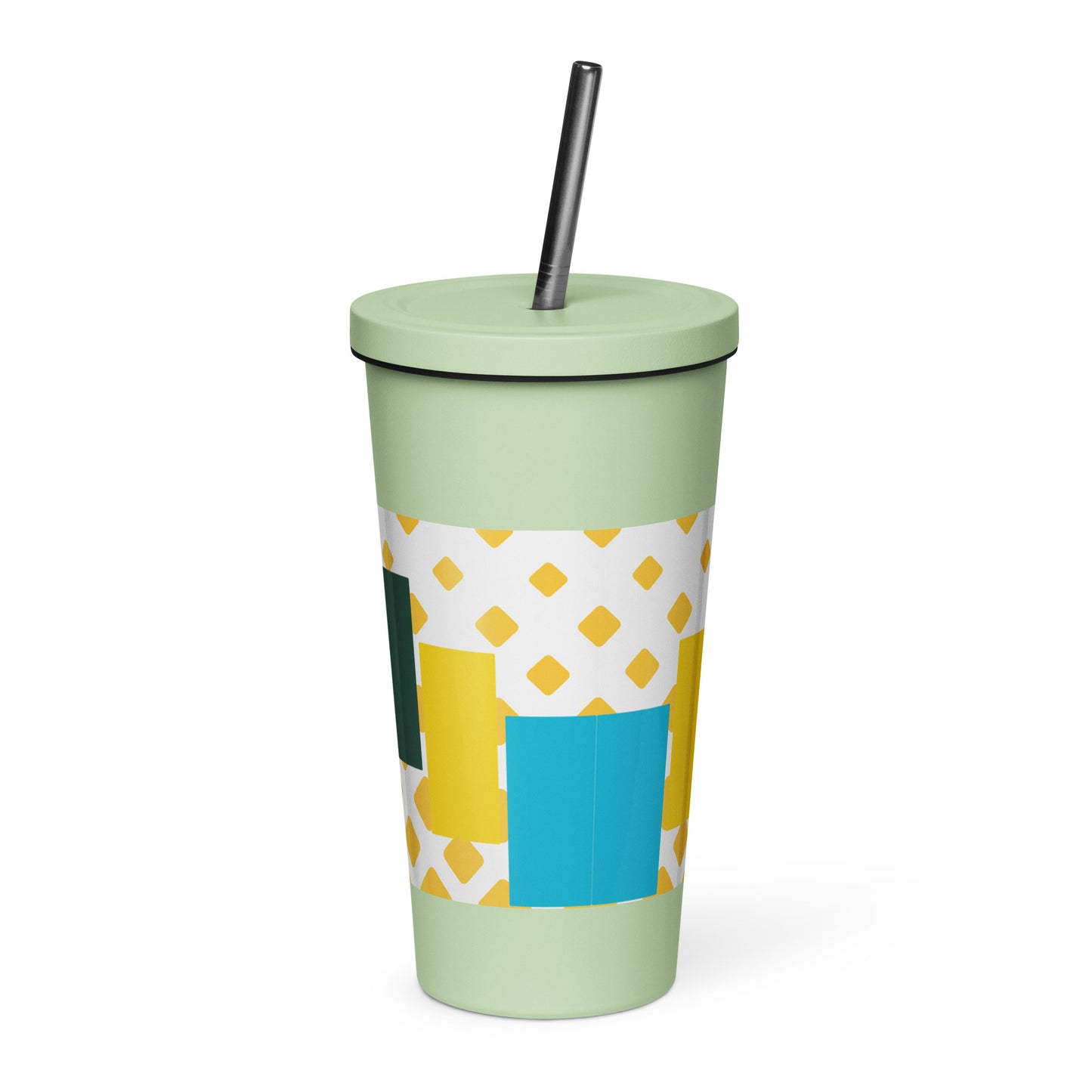 The Lord's Empire Insulated tumbler with a straw