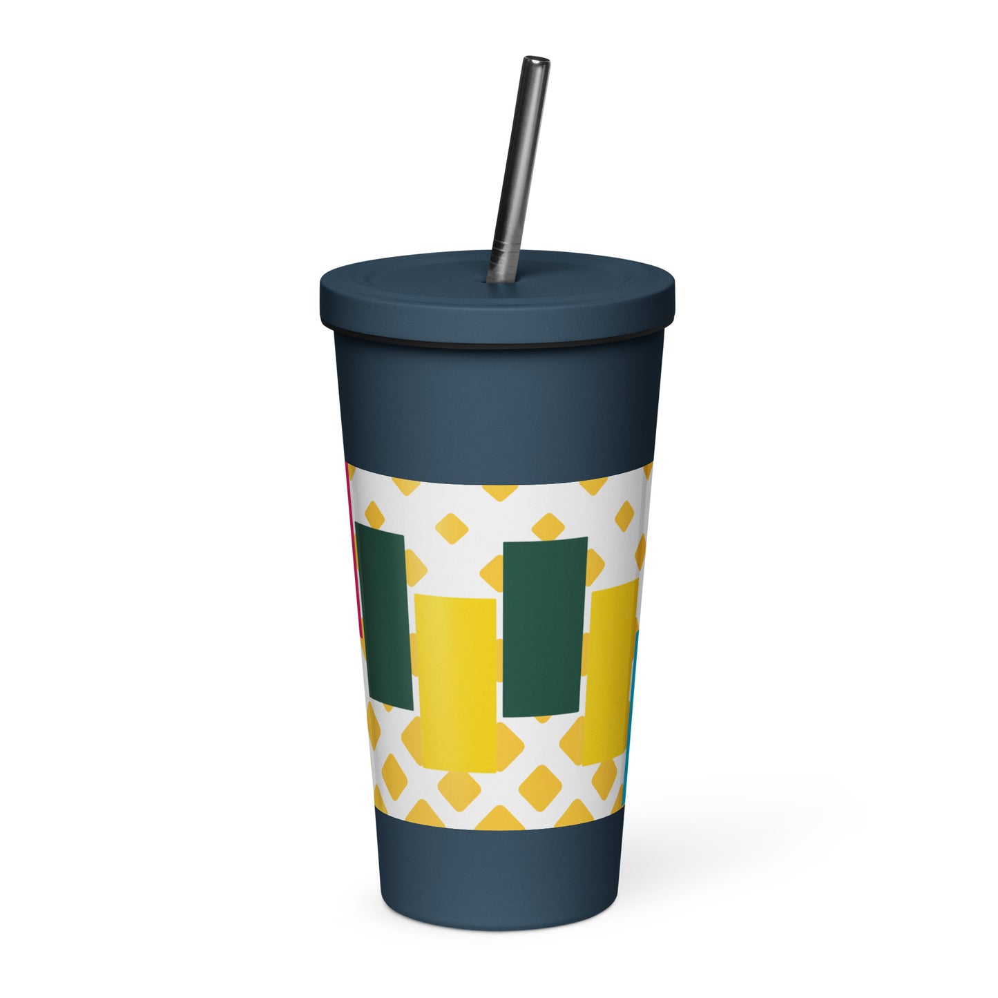 The Lord's Empire Insulated tumbler with a straw