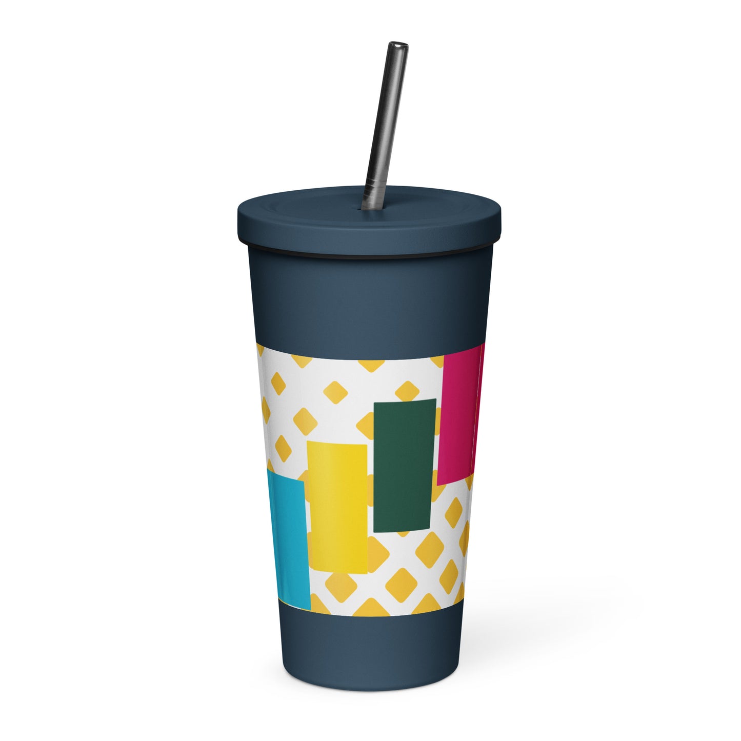 The Lord's Empire Insulated tumbler with a straw