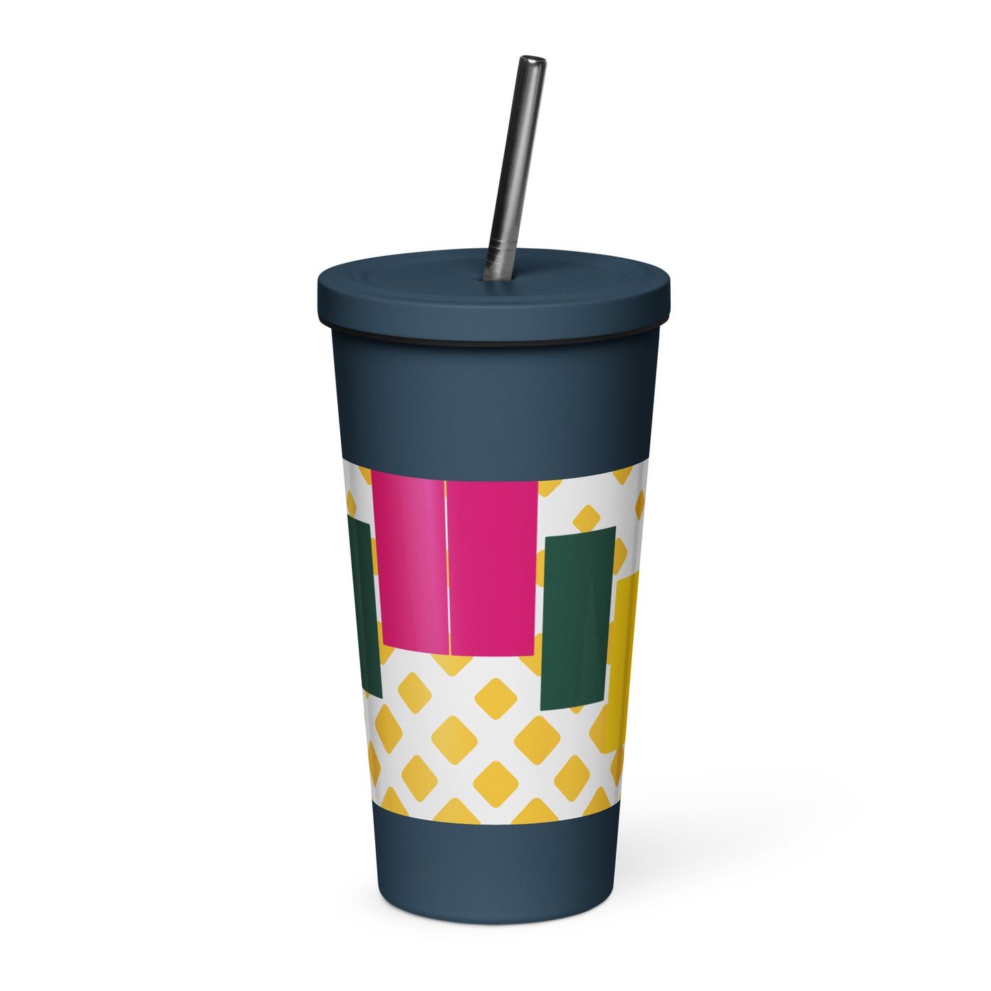 The Lord's Empire Insulated tumbler with a straw