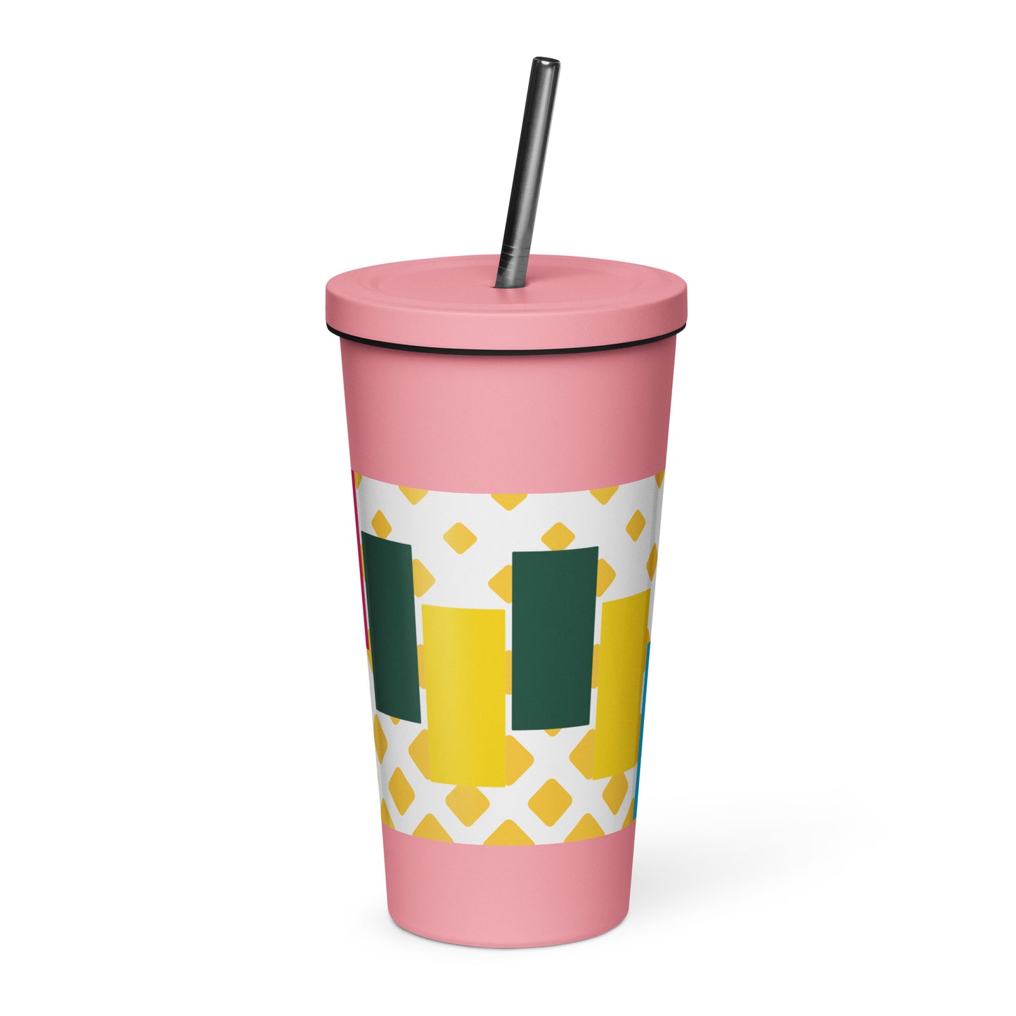 The Lord's Empire Insulated tumbler with a straw