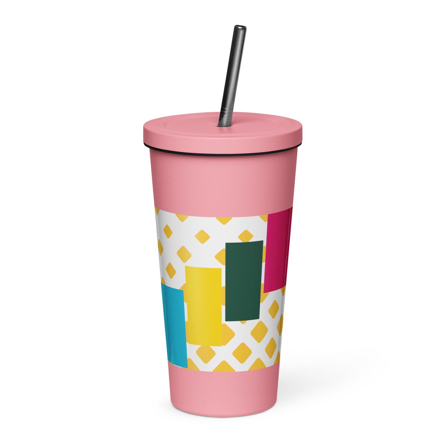 The Lord's Empire Insulated tumbler with a straw