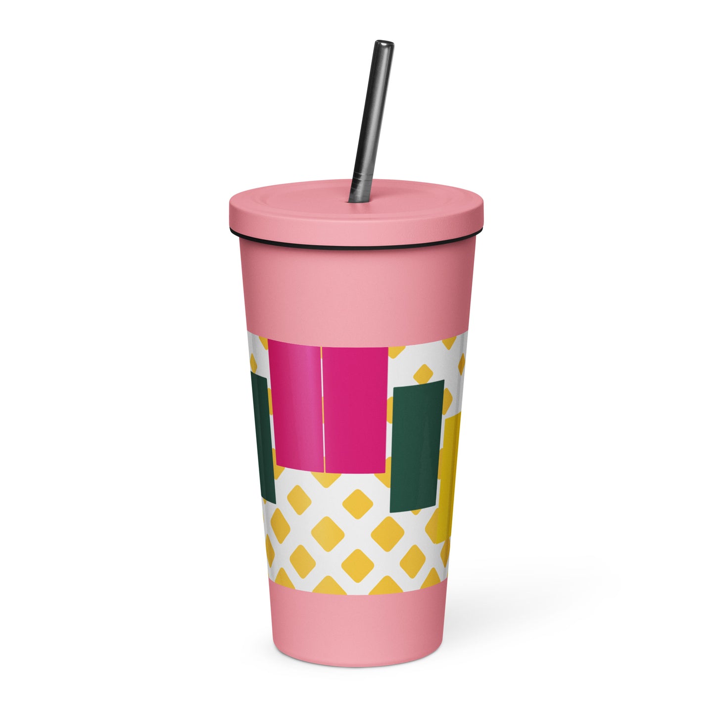 The Lord's Empire Insulated tumbler with a straw