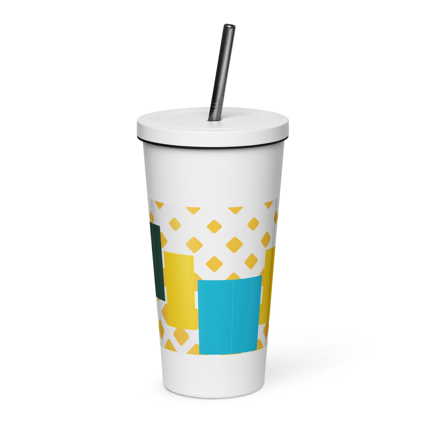 The Lord's Empire Insulated tumbler with a straw