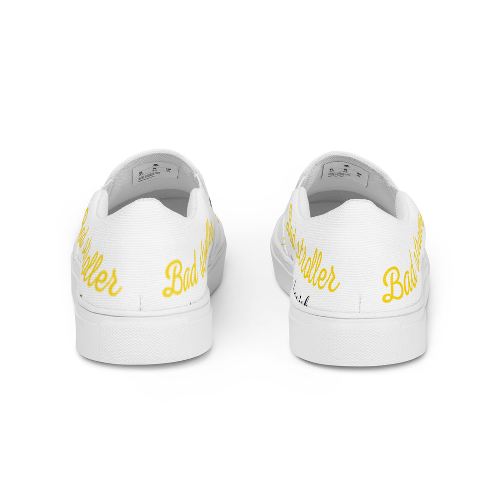 Bad stroller Men’s slip-on canvas shoes