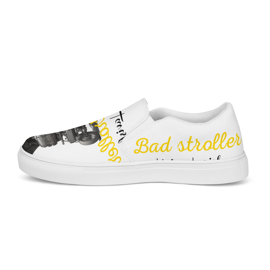 Bad stroller Men’s slip-on canvas shoes