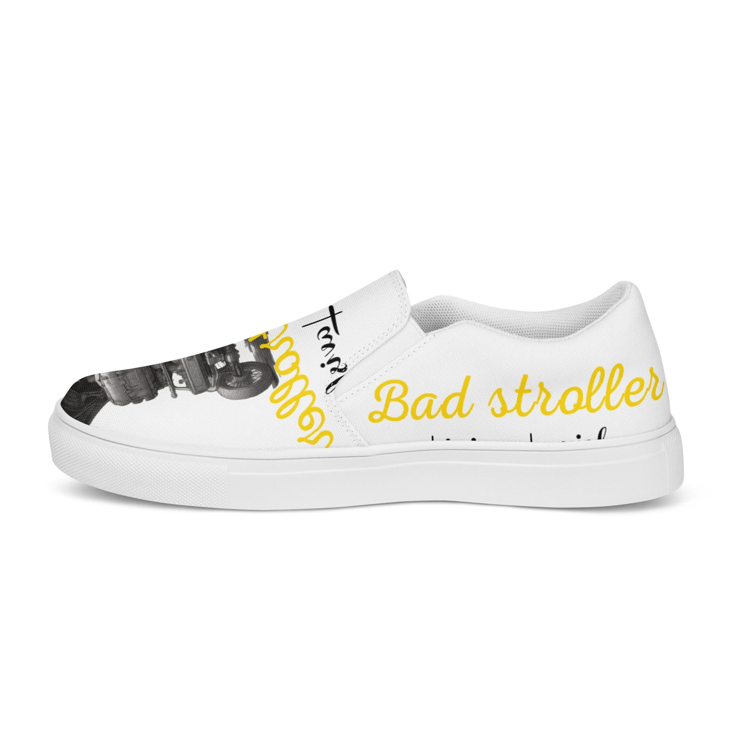 Bad stroller Men’s slip-on canvas shoes